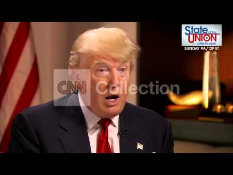 donald trump talks about run for president