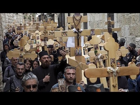 orthodox christians mark good friday across middle east