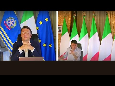 matteo renzi turns his back on europe