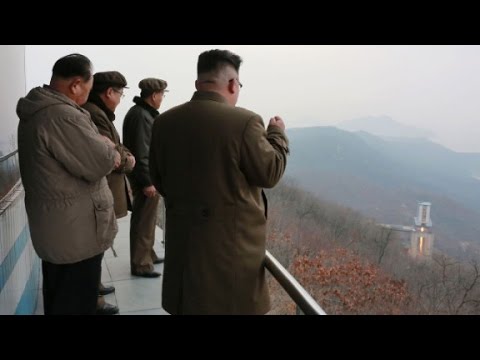 north korea fires projectile