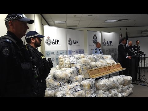 australian police seize largest ever