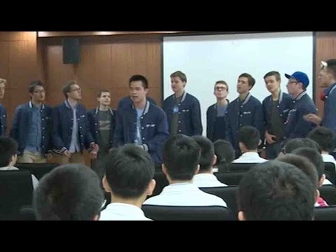 yale a capella group drives china