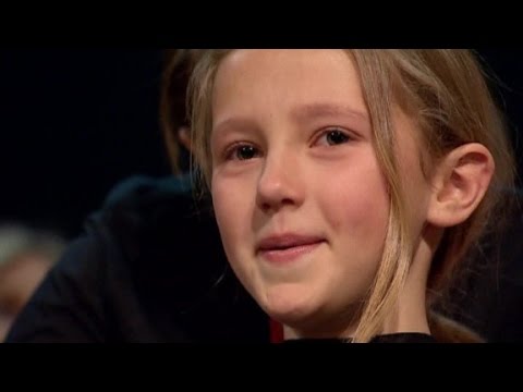 girl shaves head for brother