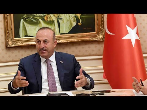 turkeys foreign minister pushes efforts