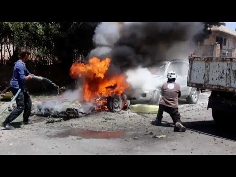 first aid convoy enters besieged city of houla