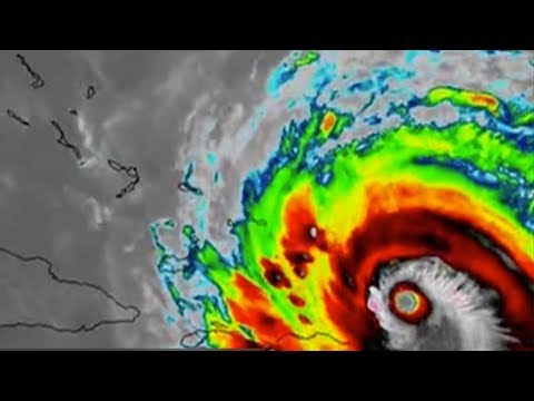 category 5 hurricane irma hits barbuda