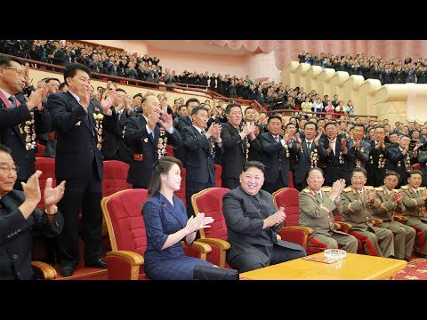 kim jong un hosts celebration