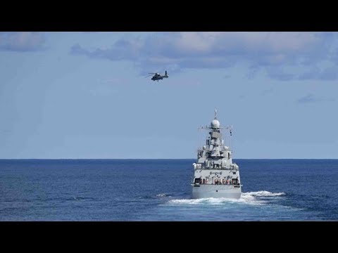 china russia start joint naval drills