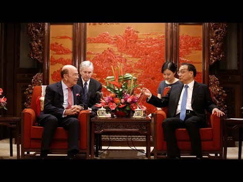 china premier urges us commerce secretary