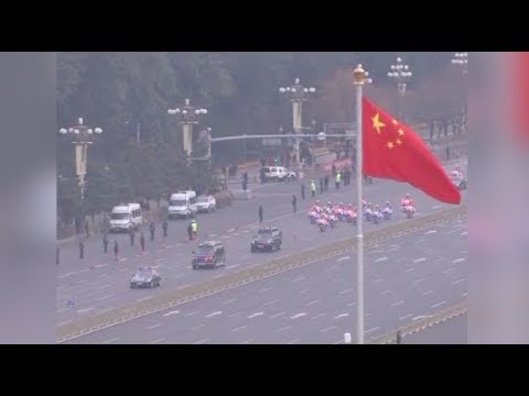 trump’s presidential motorcade pass