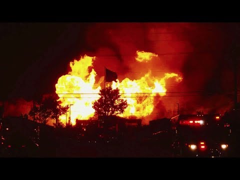 gas main explosion