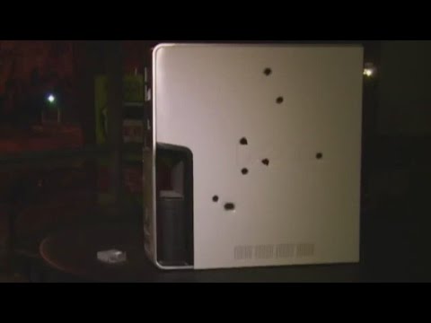 man guns down his misbehaving computer