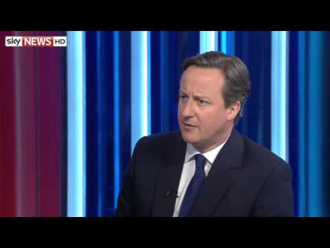 cameron defends campaign in exclusive sky news interview