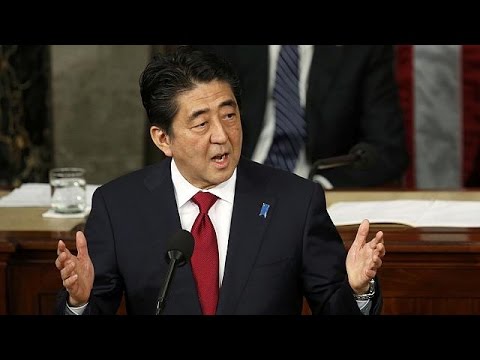 japan pm abe tells us congress of repentance