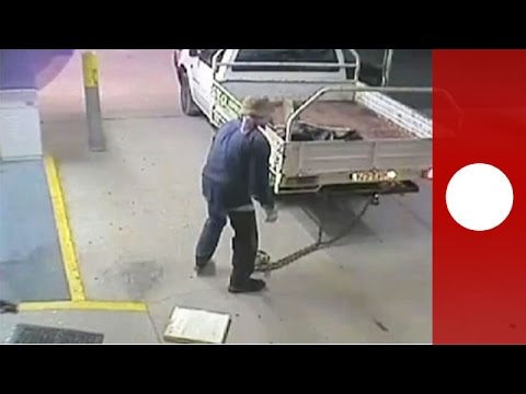 amateur atm robbery goes very wrong australia