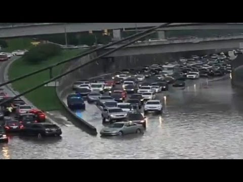 flooding on atlanta highway