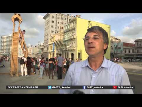 streets of havana transform into an openair art gallery