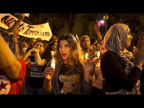 tunisians denounce deadly gun attack in sousse