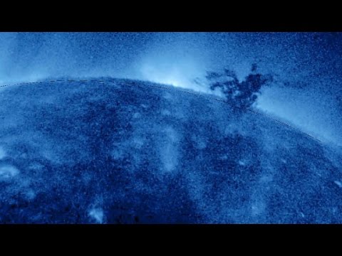 watch a tornado on the sun