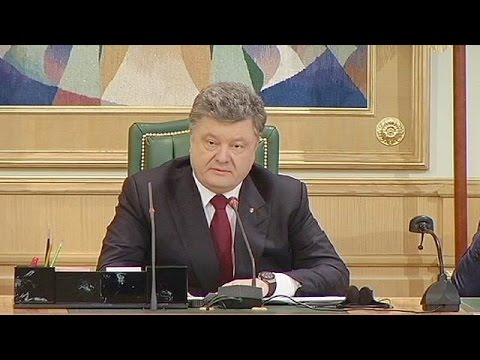 ukrainian president lifts objections