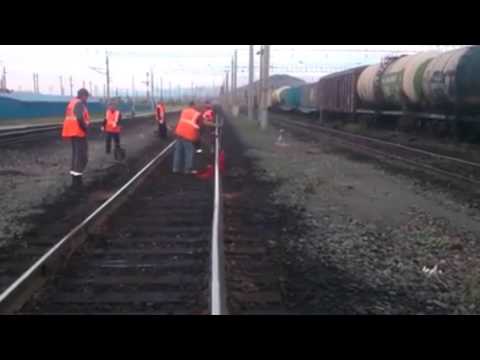 mad russian only so able to repair the railroad tracks