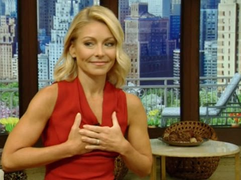 ripa speaks from the heart on live return