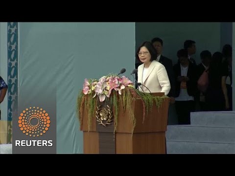 chinaweary taiwanese leader sworn in