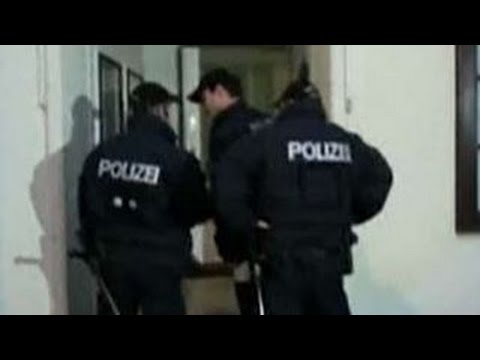 conduct antiterror raids in hamburg