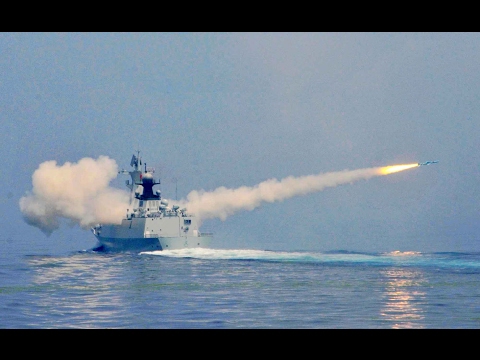 chinese navy conducts naval drill