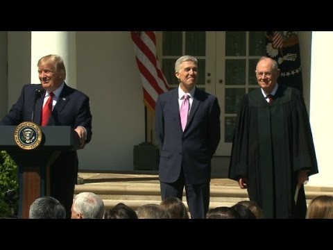 entire neil gorsuch swearing