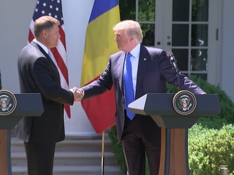 trump thanks romania