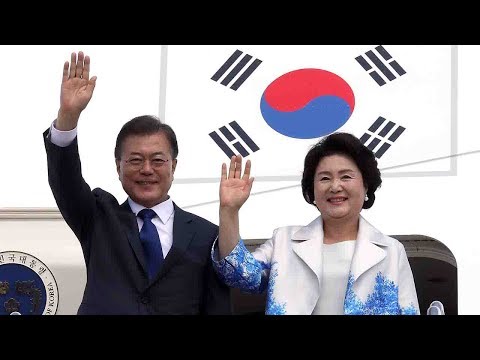 president moon arrives in washington