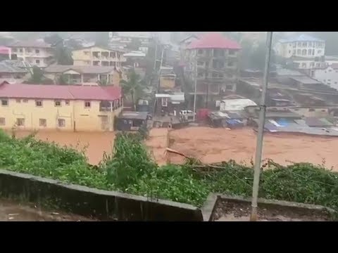 in sierra leone mudslide