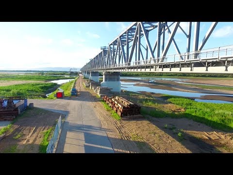 to build the chinarussia tongjiang rail bridge