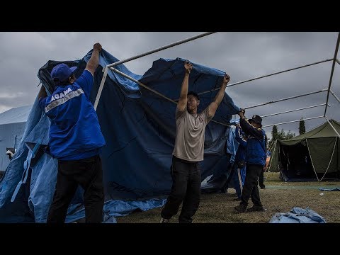 authorities warn of eruption as ground trembles