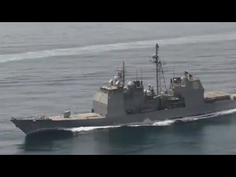 iranian vessels heading closer to us warships