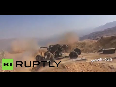 syrian army hezbollah bombard rebelheld city of zabadani