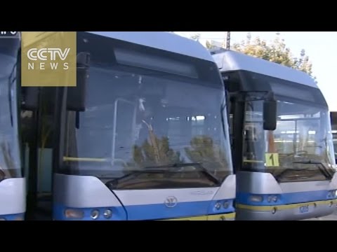 chinamade trolley bus