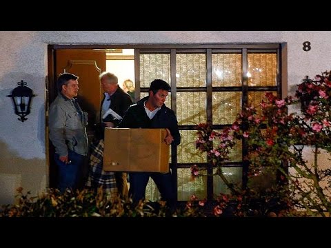 german police remove items from copilots homes