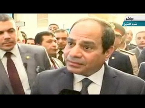 president alsisi visiting sharm alsheikh