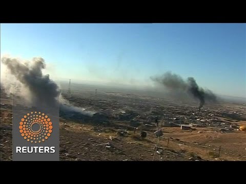 kurds launch battle to retake iraqi town