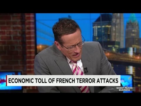 talks about economic effects left by the suicide attacks in paris